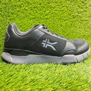 Kuru Quantum 2.0 Mens Size 10 Jet Black Gray Athletic Running Shoes Sneakers